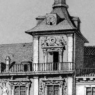 Plaza Mayor, Real Casa de la Panadería (detalle)