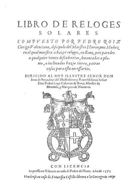 Libro-de-Reloges-Solares_00-1 - Pedro Roiz - !575 (1ª edición)
