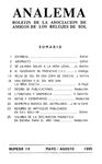 Analema 14 índice