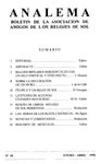 Analema 16 índice