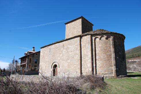ES_ARA_HUES Jaca-003-01 Asieso, iglesia de San Andrés