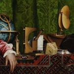 The Ambassadors, detalle de los instrumentos